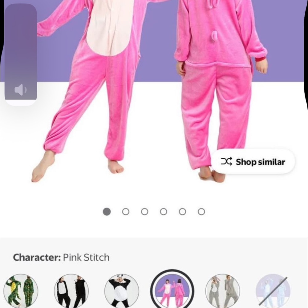 Angel costume from stitch